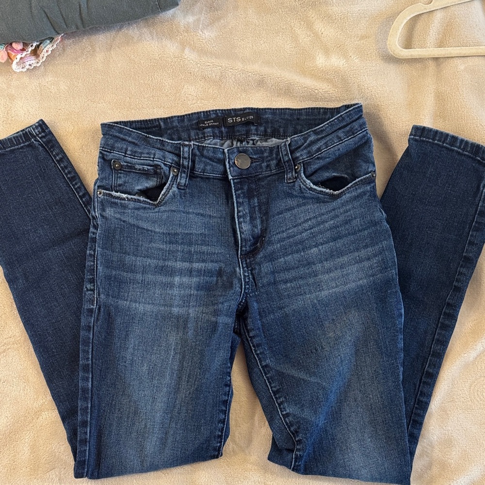 STS Blue Women's Deep Indigo Skinny Jeans
